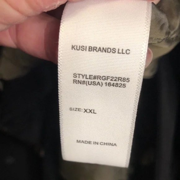 Men's Black Soft suede-like Jacket Coat with quilted lining by Robert Graham XXL - Picture 7 of 8